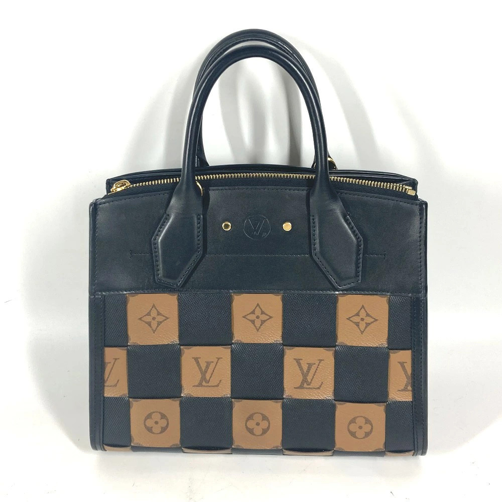 Louis Vuitton Bag Crossbody Steamer Shoulder City Reverse Handbag Brown - Picture 5 of 15